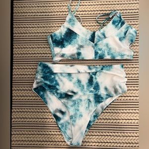 Zaful women’s tie dye bikini